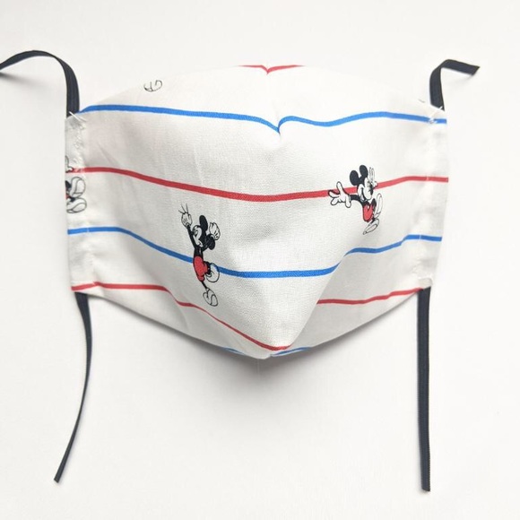Other - 2/$20! NEW homemade face mask Mickey Mouse
